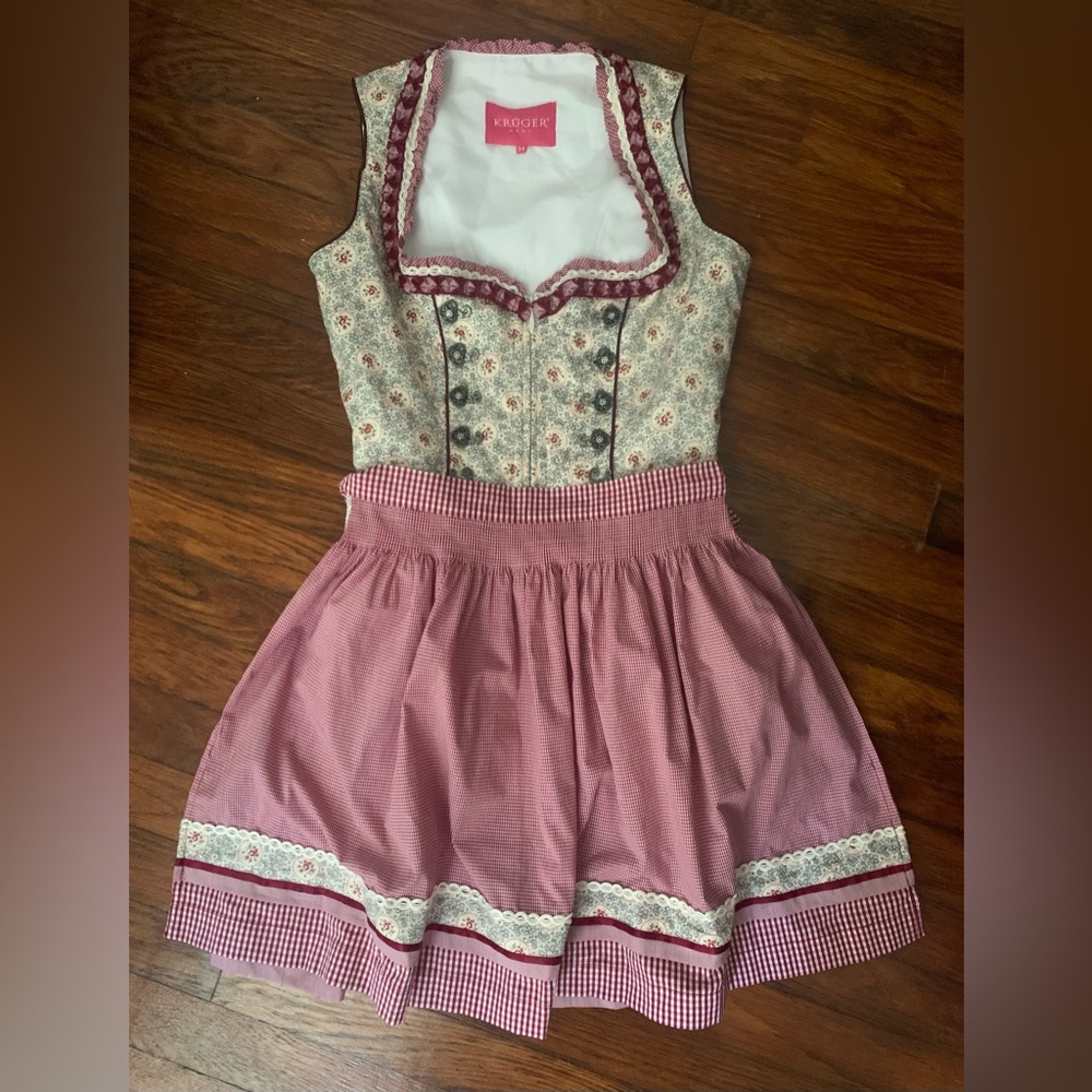 NWOT KRUGER dirndl German dress/costume sz 34